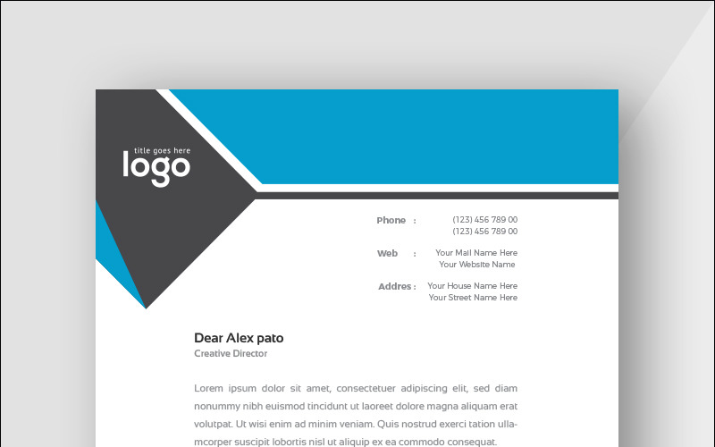 Download Фирменный стиль "Maddie - Corporate Identity Template" / Maddie - Corporate Identity Template - Фирменный стиль на тему графика simply graphics template clean professional illustration logo style letter corporate print layout creative abstract corporation contract business letterhead headline vector