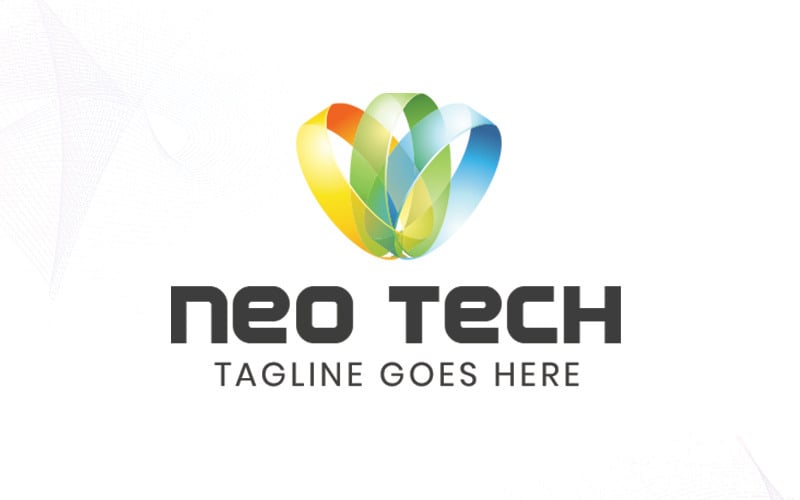 Modello di logo NeoTech