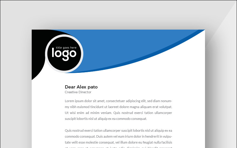 Download Фирменный стиль "Monica - Corporate Identity Template" / Monica - Corporate Identity Template - Фирменный стиль на тему графика simply graphics template clean professional illustration logo style letter corporate print layout creative abstract corporation contract business letterhead headline vector