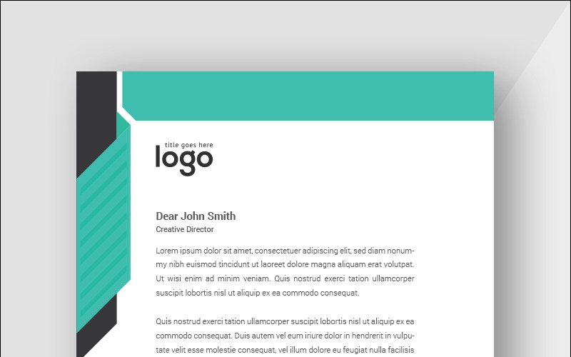 Download Фирменный стиль "Neptune - Corporate Identity Template" / Neptune - Corporate Identity Template - Фирменный стиль на тему графика letter corporate print layout creative abstract corporation contract business letterhead headline vector company design identity paper modern presentation official document