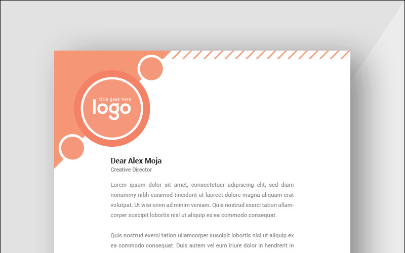 Download Фирменный стиль "Office - Corporate Identity Template" / Office - Corporate Identity Template - Фирменный стиль на тему графика simply graphics template clean professional illustration logo style letter corporate print layout creative abstract corporation contract business letterhead headline vector