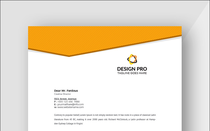 Download Фирменный стиль "Bangabola - Corporate Identity Template" / Bangabola - Corporate Identity Template - Фирменный стиль на тему графика letter corporate print layout creative abstract corporation contract business letterhead headline vector company design identity paper modern presentation official document