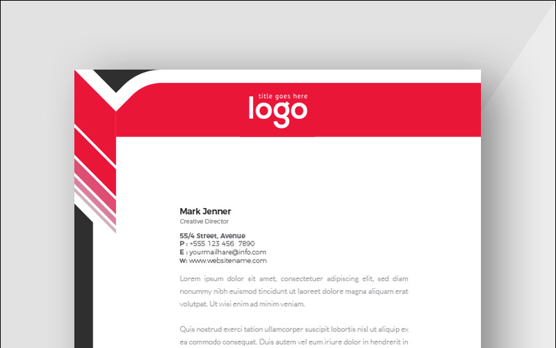 Download Фирменный стиль "Bokala - Corporate Identity Template" / Bokala - Corporate Identity Template - Фирменный стиль на тему графика letter corporate print layout creative abstract corporation contract business letterhead headline vector company design identity paper modern presentation official document