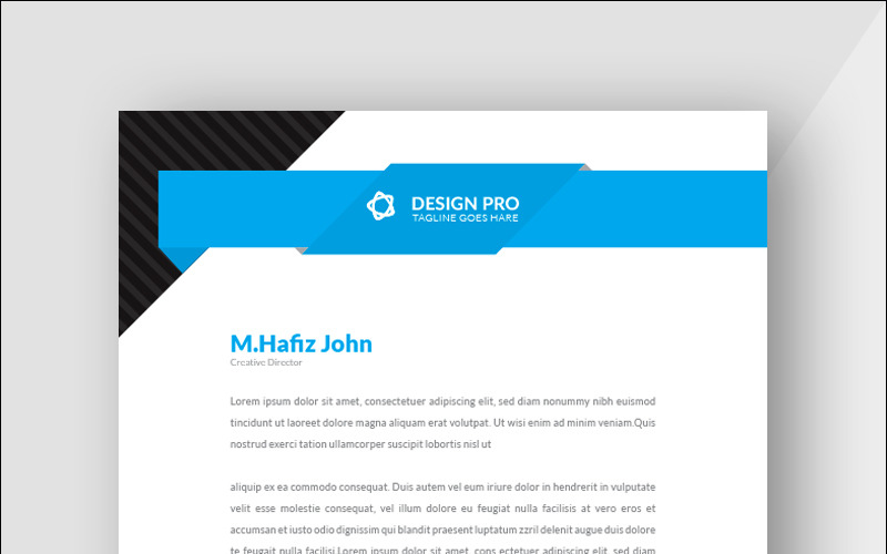 Download Фирменный стиль "Boonde - Corporate Identity Template" / Boonde - Corporate Identity Template - Фирменный стиль на тему графика letter corporate print layout creative abstract corporation contract business letterhead headline vector company design identity paper modern presentation official document