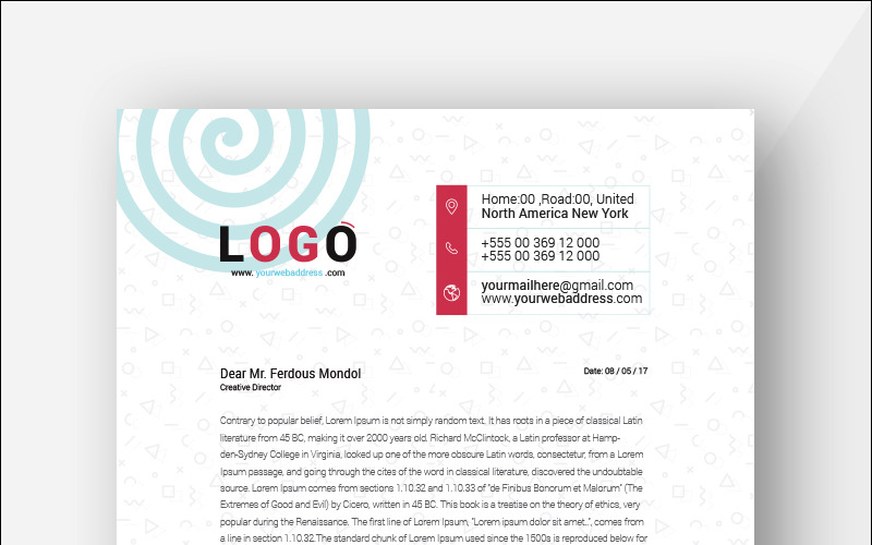 Download Фирменный стиль "Gemena - Corporate Identity Template" / Gemena - Corporate Identity Template - Фирменный стиль на тему графика letter corporate print layout creative abstract corporation contract business letterhead headline vector company design identity paper modern presentation official document