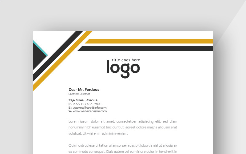 Download Фирменный стиль "Mehura - Corporate Identity Template" / Mehura - Corporate Identity Template - Фирменный стиль на тему графика letter corporate print layout creative abstract corporation contract business letterhead headline vector company design identity paper modern presentation official document