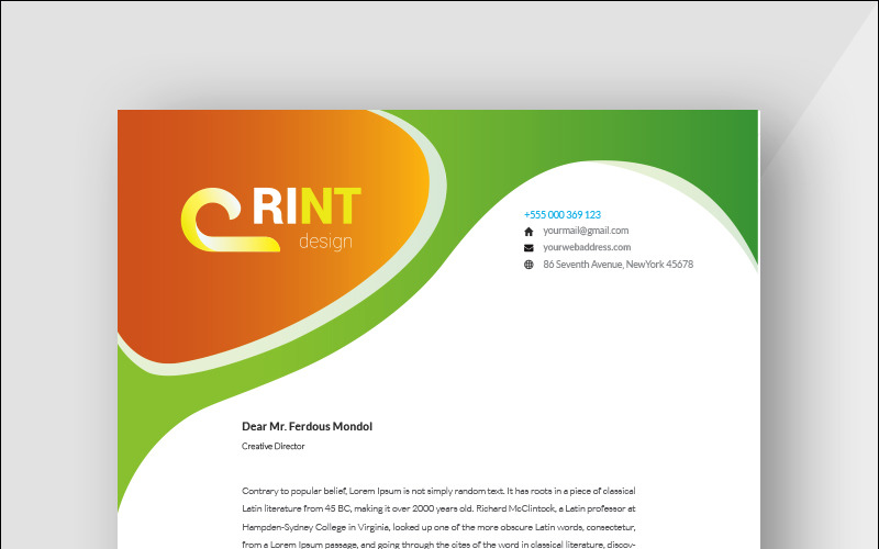 Download Фирменный стиль "Mitoko - Corporate Identity Template" / Mitoko - Corporate Identity Template - Фирменный стиль на тему графика simply graphics template clean professional illustration logo style letter corporate print layout creative abstract corporation contract business letterhead headline vector