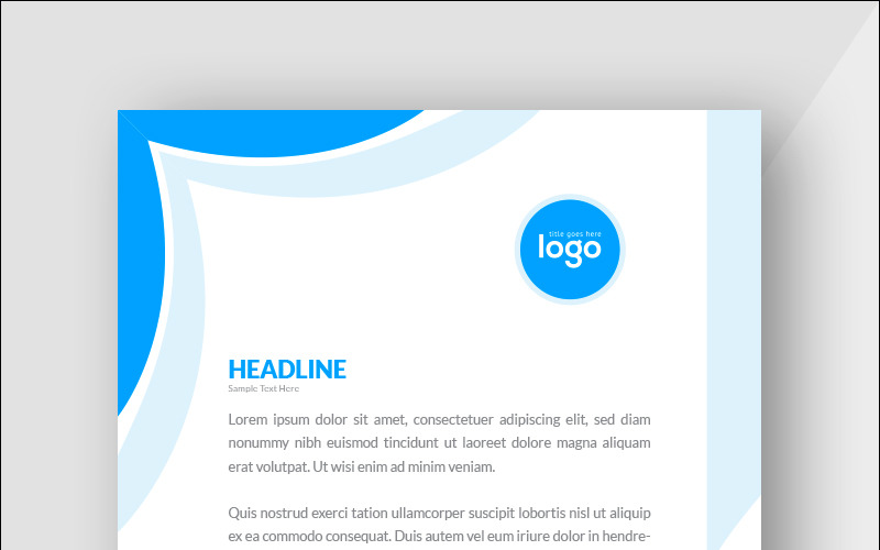 Download Фирменный стиль "Ntoroko - Corporate Identity Template" / Ntoroko - Corporate Identity Template - Фирменный стиль на тему графика letter corporate print layout creative abstract corporation contract business letterhead headline vector company design identity paper modern presentation official document