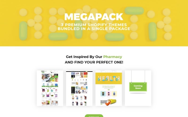 Tema Shopify Pacchetto Farmacia