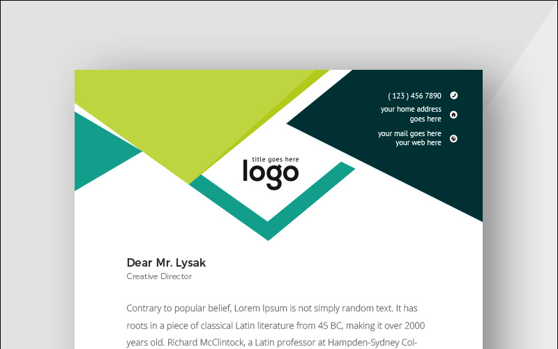 Download Фирменный стиль "Uniqedo - Corporate Identity Template" / Uniqedo - Corporate Identity Template - Фирменный стиль на тему графика simply graphics template clean professional illustration logo style letter corporate print layout creative abstract corporation contract business letterhead headline vector