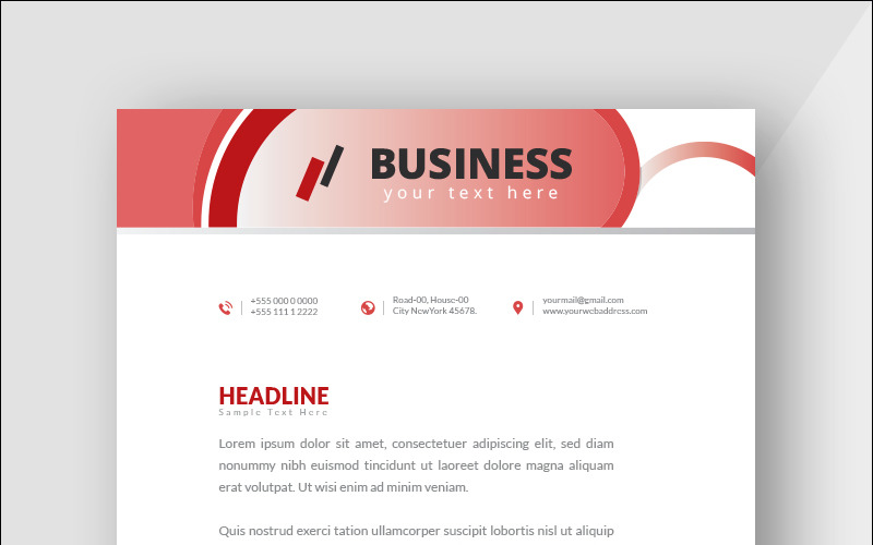 Download Фирменный стиль "Wilora - Corporate Identity Template" / Wilora - Corporate Identity Template - Фирменный стиль на тему графика letter corporate print layout creative abstract corporation contract business letterhead headline vector company design identity paper modern presentation official document