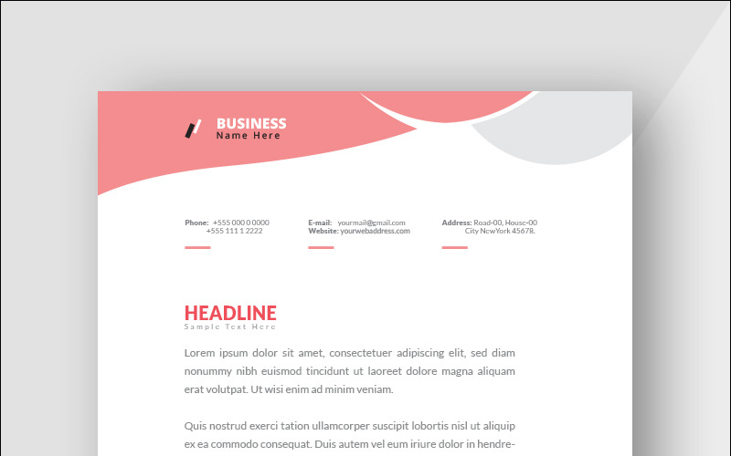 Download Фирменный стиль "Zalala - Corporate Identity Template" / Zalala - Corporate Identity Template - Фирменный стиль на тему графика simply graphics template clean professional illustration logo style letter corporate print layout creative abstract corporation contract business letterhead headline vector