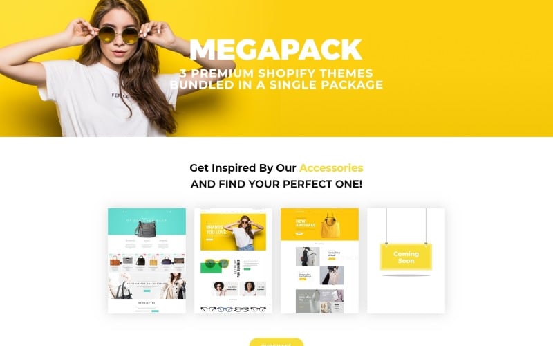 Paquete de accesorios Tema de Shopify