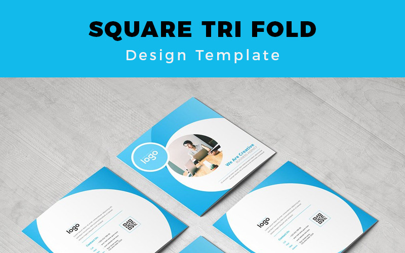 Download Фирменный стиль "Salute Square Tri fold Brochure - Corporate Identity Template" / Salute Square Tri fold Brochure - Corporate Identity Template - Фирменный стиль на тему графика publication layout magazine trifold square template advertisement catalog annual design vector business abstract print corporate leaflet company profile unique creative
