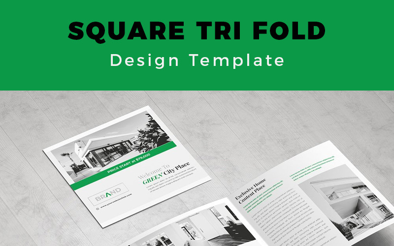 Download Фирменный стиль "Utanede Real Estate Square Trifold Brochure - Corporate Identity Template" / Utanede Real Estate Square Trifold Brochure - Corporate Identity Template - Фирменный стиль на тему графика publication layout magazine trifold square template advertisement catalog annual design vector business abstract print corporate leaflet company profile unique