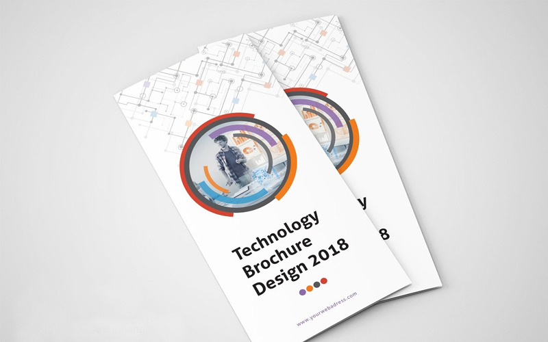 Download Фирменный стиль "Bohaple Trifold Brochure - Corporate Identity Template" / Bohaple Trifold Brochure - Corporate Identity Template - Фирменный стиль на тему графика editable advertising company marketing tri fold brochure organization typography document publication page trifold print abstract business layout corporate design template