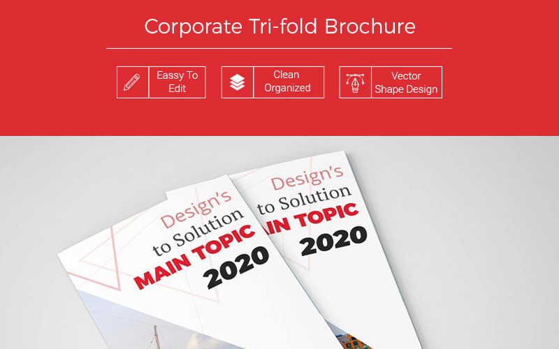 Download Фирменный стиль "Brenci - Corporate Identity Template" / Brenci - Corporate Identity Template - Фирменный стиль на тему графика editable advertising company marketing tri fold brochure organization typography document publication page trifold print abstract business layout corporate design template