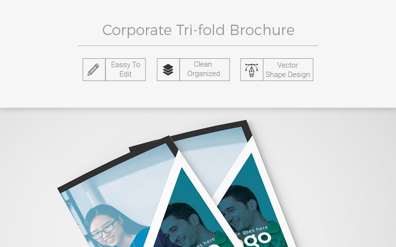 Download Фирменный стиль "Damabia Yellow & Black Tri-fold Brochure - Corporate Identity Template" / Damabia Yellow & Black Tri-fold Brochure - Corporate Identity Template - Фирменный стиль на тему графика editable advertising company marketing tri fold brochure organization typography document publication page trifold print abstract business layout corporate design template