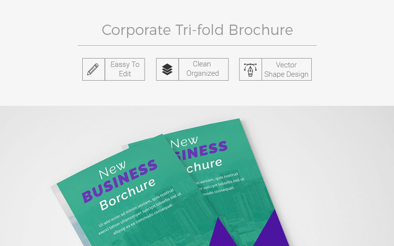 Lemay Tri-Fold Brochure - Corporate Identity Template