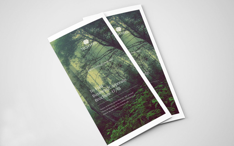 Download Фирменный стиль "Minimal Tri-fold Brochure - Corporate Identity Template" / Minimal Tri-fold Brochure - Corporate Identity Template - Фирменный стиль на тему графика editable advertising company marketing tri fold brochure organization typography document publication page trifold print abstract business layout corporate design template