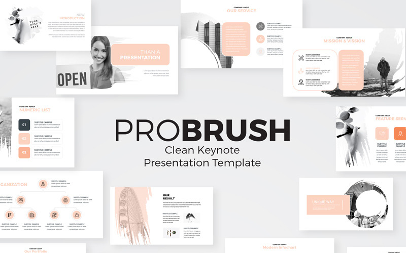 ProBrush - Modern - Keynote-sjabloon