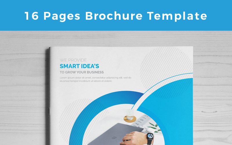 Download Фирменный стиль "Dhedo Business Brochure Design - Corporate Identity Template" / Dhedo Business Brochure Design - Corporate Identity Template - Фирменный стиль на тему графика company_profile multipurpose purpose vector 16 pages brochure multi information magazine marketing corporate management design professional modern template catalog business creative