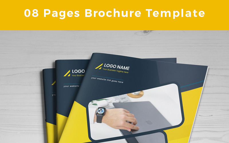 Download Фирменный стиль "Grayling-pages-Brochure - Corporate Identity Template" / Grayling-pages-Brochure - Corporate Identity Template - Фирменный стиль на тему графика company profile multipurpose purpose vector 8 pages brochure multi information magazine marketing corporate management design professional modern template catalog business