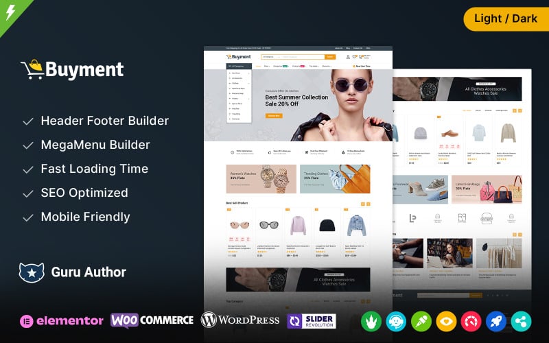 Compra - Tema adaptable multipropósito de WooCommerce