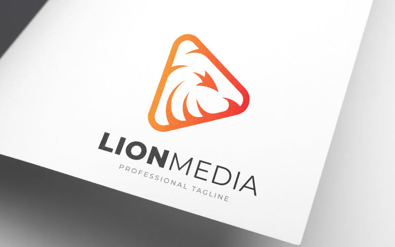 Download Шаблон логотипа "Lion Media Studio Logo Template" / Lion Media Studio Logo Template - Шаблон логотипа на тему графика animal,media,play,studio,digital,finance,celebrity,financial,firm,fund,music,investment,king,kingdom,lion,majestic,logo,royal,royalty,technology