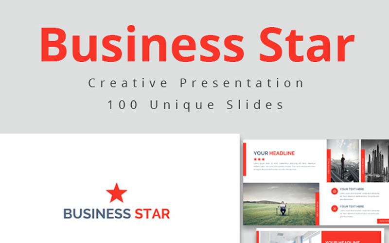 Business Star - Keynote-Vorlage