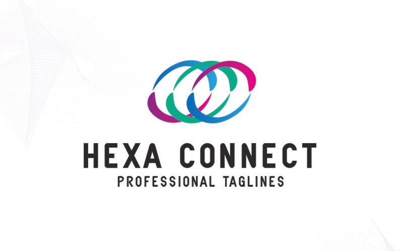 Download Шаблон логотипа "Connect Logo Template" / Connect Logo Template - Шаблон логотипа на тему графика agency belief bold branding business communication company connection consult logo consulting corporate creative endless full color human infinity law management