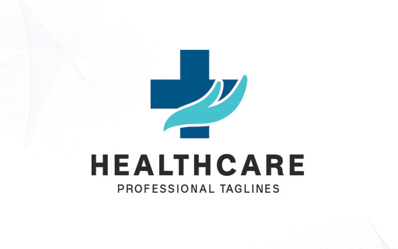 Download Шаблон логотипа "Healthcare Logo Template" / Healthcare Logo Template - Шаблон логотипа на тему графика business care chat clinic community company connect connection cross green health healthcare healthy help hospital human logo template logotype medical