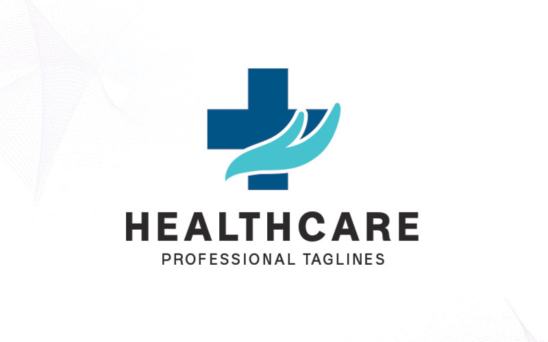 Modelo de logotipo de saúde