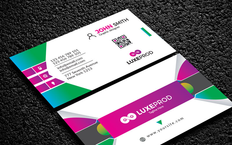 New Style Simple Business card - Corporate Identity Template