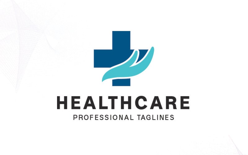 Sjukvård logotyp mall