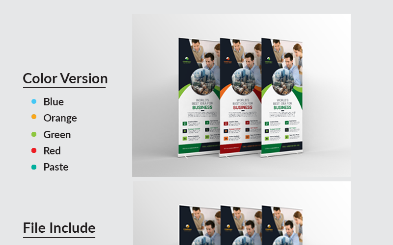 Zahid Roll-Up Banner - Corporate Identity Template