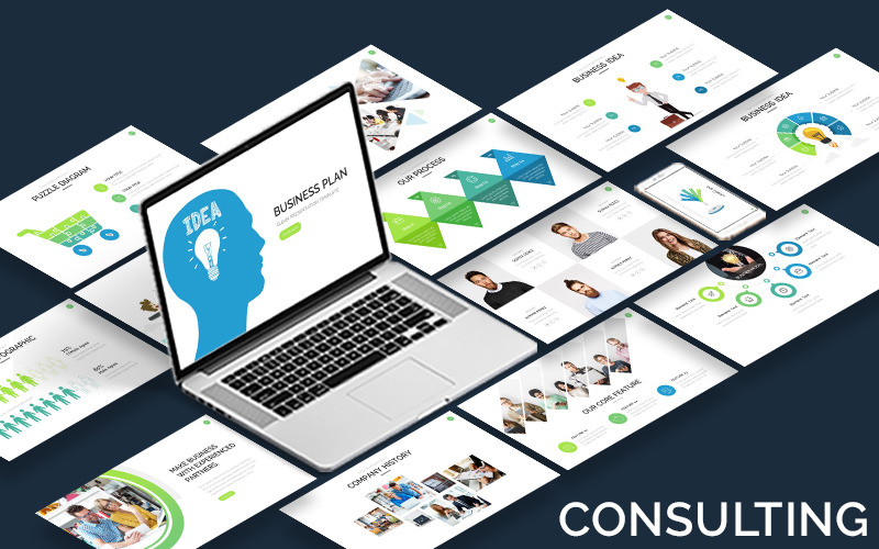Consultoria - Plano de Negócios - Modelo de apresentação