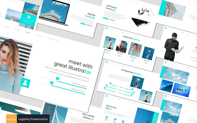 Lesbarkeit Google Slides