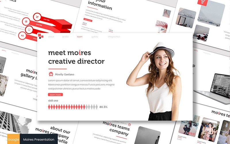 Prezentacje Google Moires