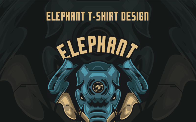 Слон Дизайн - Дизайн футболки