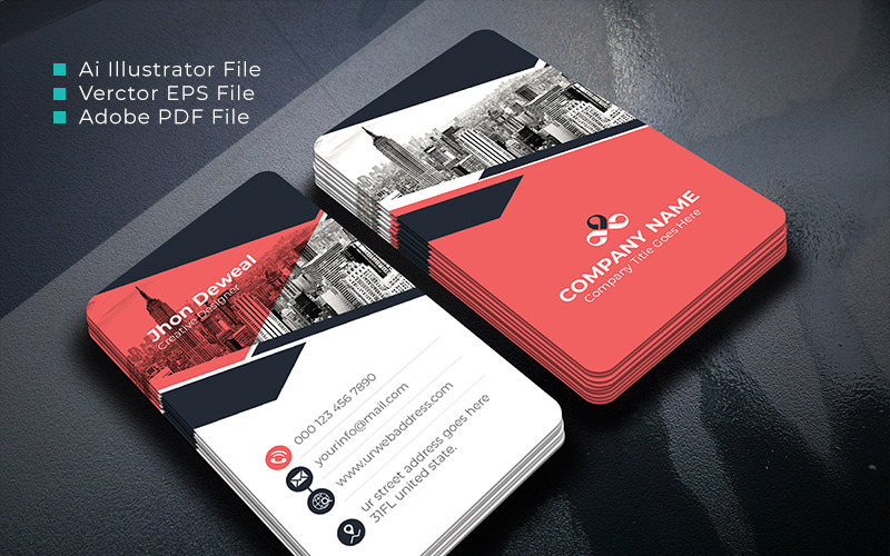 Download Фирменный стиль "Artisgraph Business Card - Corporate Identity Template" / Artisgraph Business Card - Corporate Identity Template - Фирменный стиль на тему графика business card photography realstate modern minimalist travel tour tourism developer professional elegant luxury corporate creative color official pink simple unique