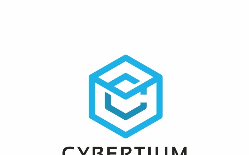 Download Шаблон логотипа "Cybertium - C Letter Logo Template" / Cybertium - C Letter Logo Template - Шаблон логотипа на тему графика agency app box brand branding c letter cube cubic design group hosting internet logo managament marketing media red service software