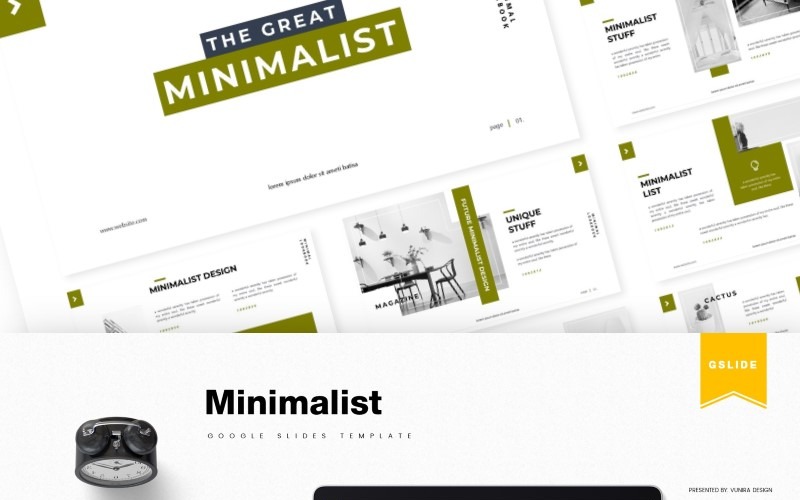 Minimalistický | Prezentace Google