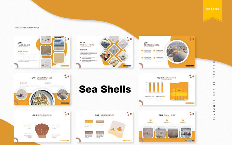 Muscheln | Google Slides