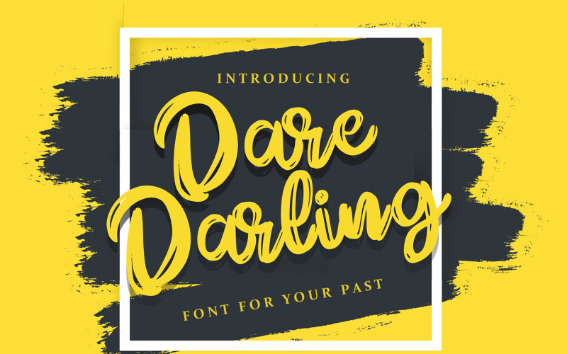 Download Шрифт "Dare Daling | Script Brush Font" / Dare Daling | Script Brush Font - Шрифт на тему графика script,font,abc,alphabet,type,handwritten,brush,text,design,set,paint,vector,calligraphy,drawn,graphic,typography,lettering,ink,symbol,grunge