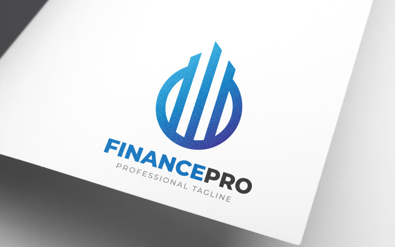 Download Шаблон логотипа "Finance Pro Logo Template" / Finance Pro Logo Template - Шаблон логотипа на тему графика advisor,agency,brand,branding,business,consultant,consulting,pro,finance,financial,firm,forecast,fund,funds,goal,graph,identity,invest,investment,management