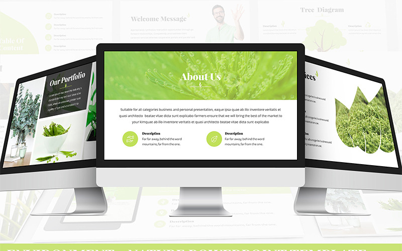 Umwelt - Natur PowerPoint-Vorlage