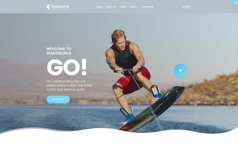 Wakeworld - Серфінг на багатосторінкових шаблонах Joomla