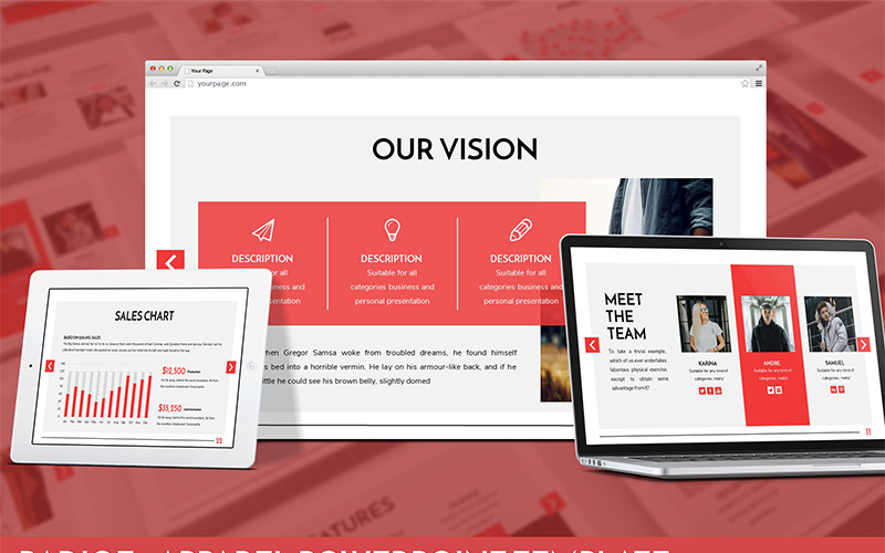 Badjoe - Kleding PowerPoint-sjabloon