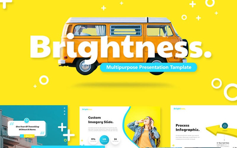 Brightness - Multipurpose Presentation PowerPoint template